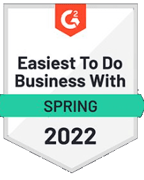 G2 Easiest To Do Business With, Spring 2022