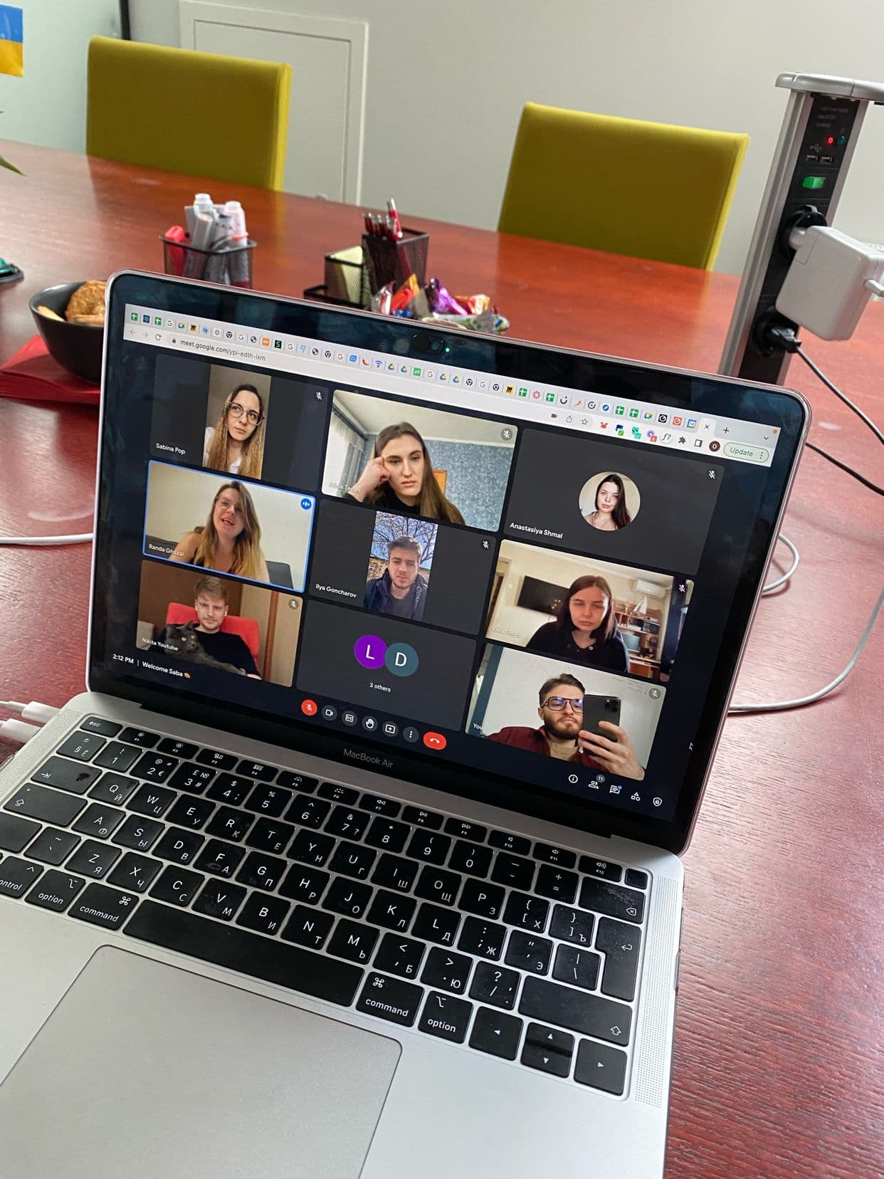 The weekly team call