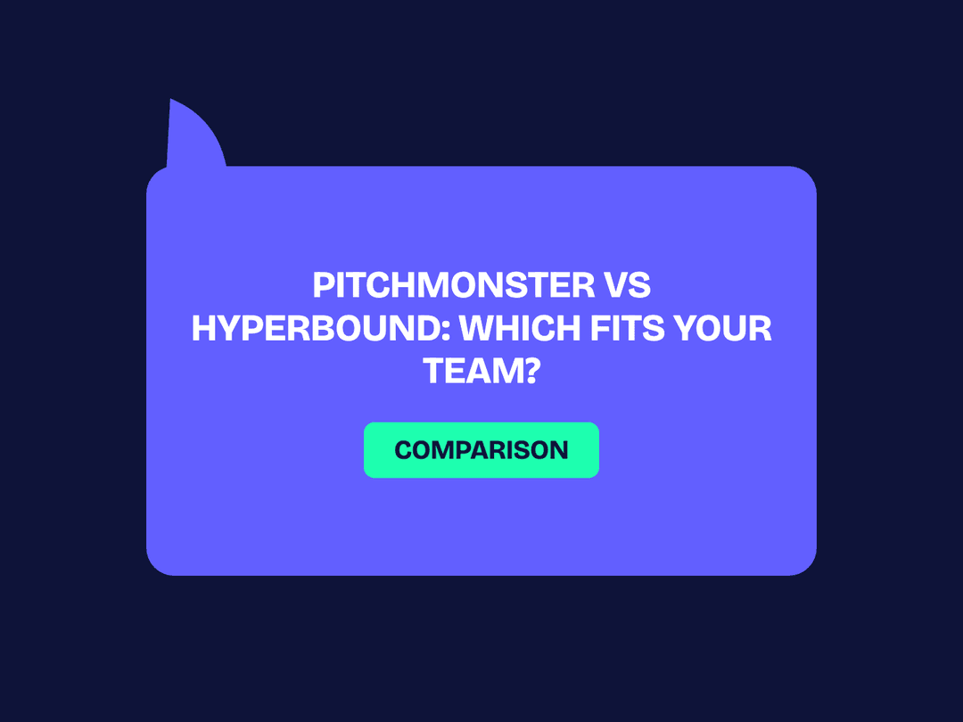 PitchMonster vs Hyperbound: Which AI Sales Role-Play Tool Fits Your Team? (2026)