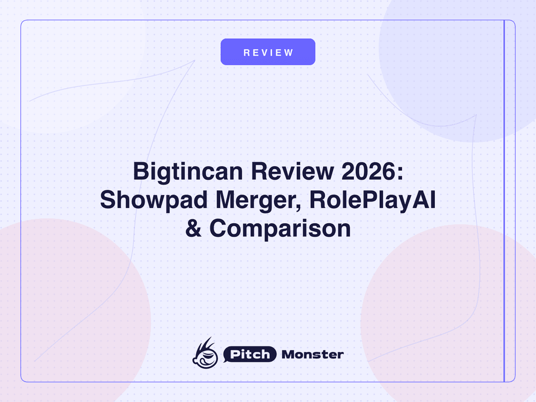 Bigtincan Review 2026: The Showpad Merger, RolePlayAI, and How It Compares